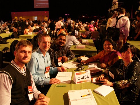  Delegați din Mauritius, Malaiezia, Elveția, India și România