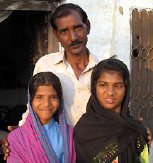 Asia Bibi's family
