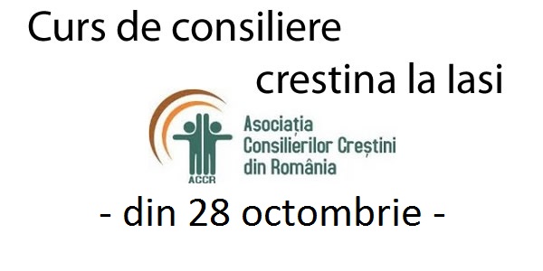 Curs de consiliere creștină la Iași
