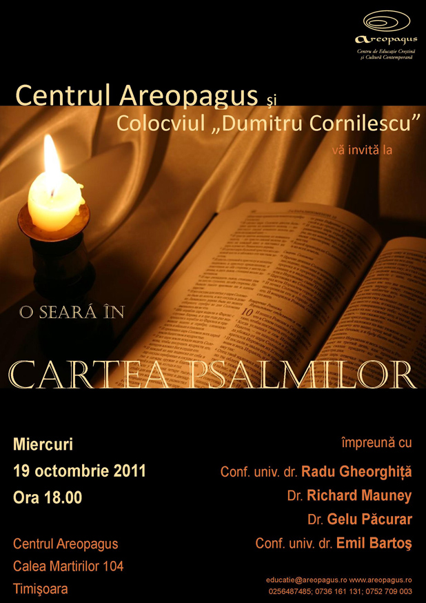 Afis 19 Oct 2011 Colocviu D. Cornilescu