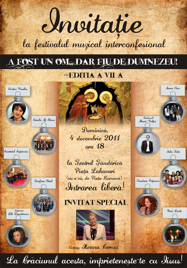 A3 - afis craciun 2011