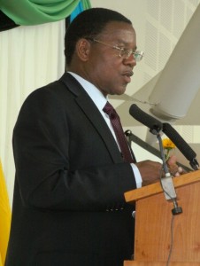 Mhe waziri Membe akifungua Mkutano Bernard Membe