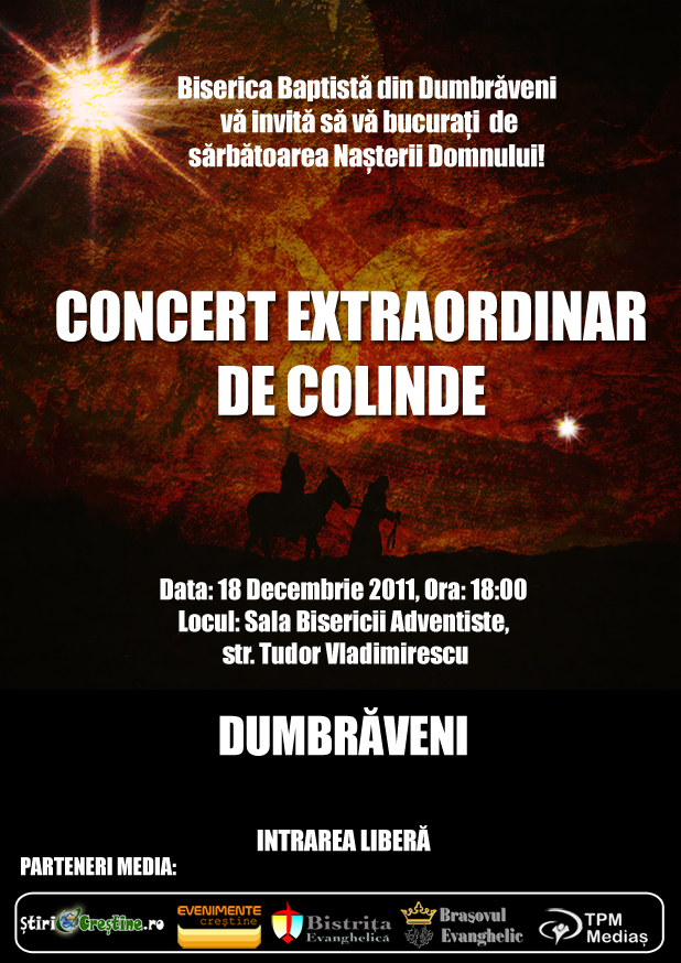 poster concert dumbraveni