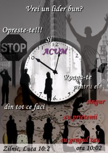 Rugăciune pentru lideri