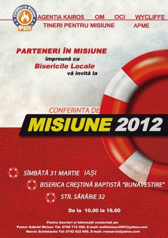 Conferința de misiune PIM Romania, la Iași