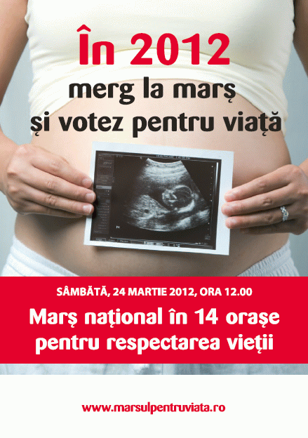 Orașele României sărbătoresc viața! – Marşul pentru Viață 2012 (video)