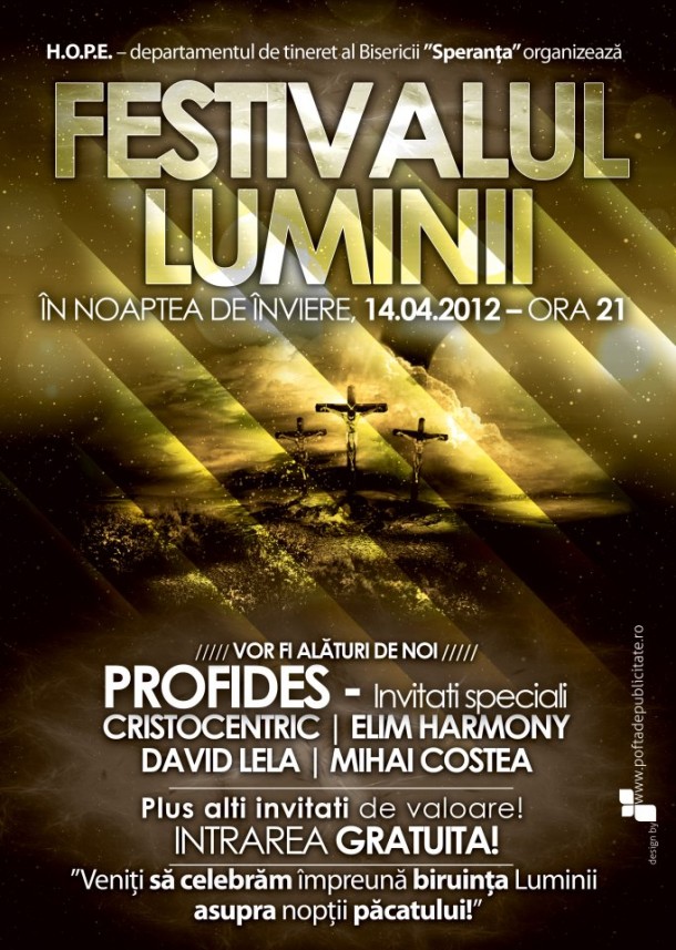 Festivalul Luminii la Timișoara