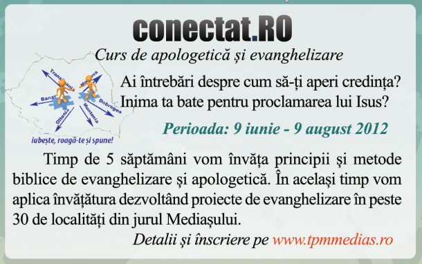 Curs de Evanghelizare și Apologetică – Conectat.RO