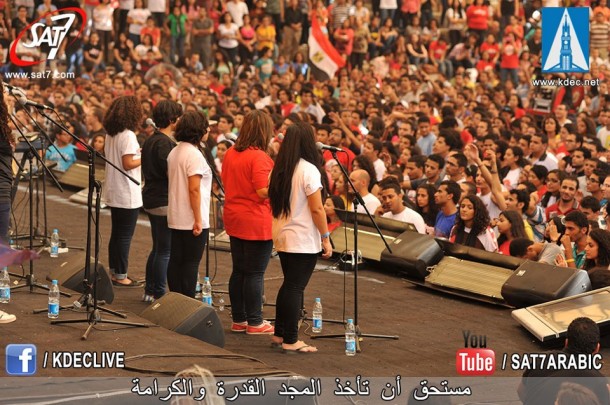 10000 de egipteni adunaţi în deşert pentru a se ruga