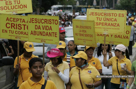 Venezuela: Mii de creștini au proclamat pe Isus Hristos pe străzile din Caracas