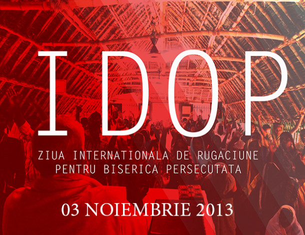 Ziua Internațională de Rugăciune pentru Biserica Persecutată – Materiale pentru biserică