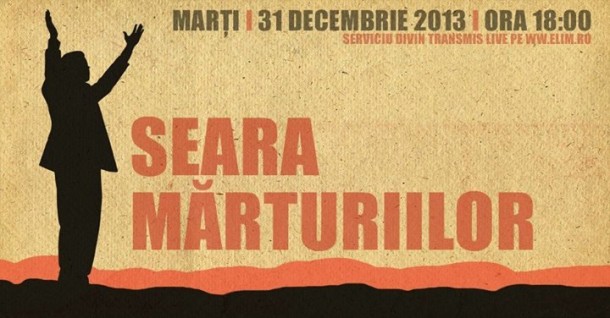 Seara mărturiilor la Biserica Penticostală Elim Timișoara