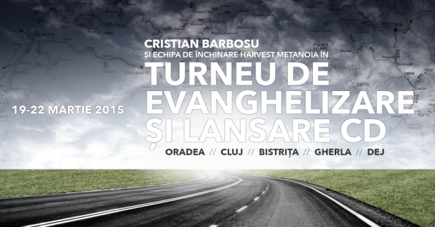 Cristian Barbosu în turneu de evanghelizare