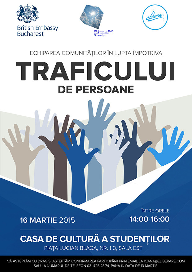 Echiparea comunităților în lupta împotriva traficului de persoane – Cluj Napoca