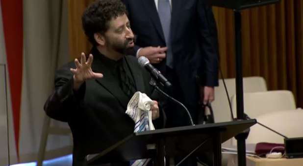 “Nu fiți vinovaţi de un alt Holocaust” – discursul rabinului Jonathan Cahn adresat Națiunilor Unite