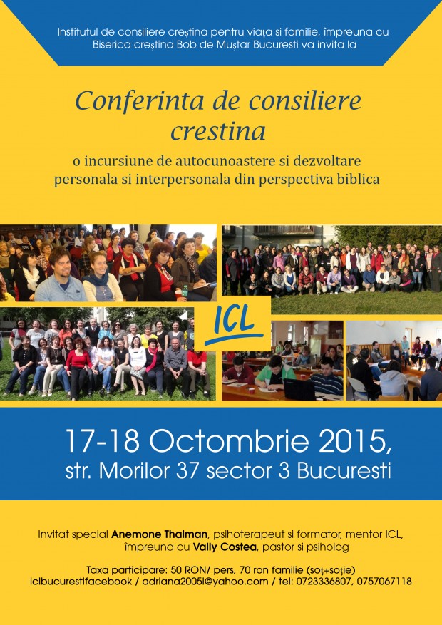 Conferință de consiliere creștină la București