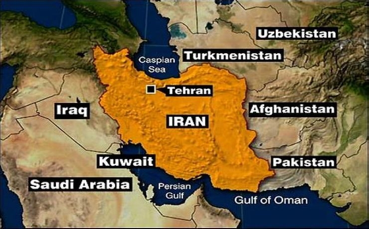 iran map