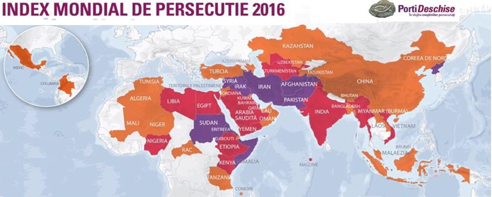 ZIUA INTERNAȚIONALĂ DE RUGĂCIUNE PENTRU BISERICA PERSECUTATĂ