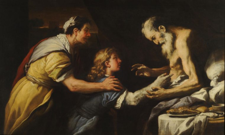 Confruntă Frica: „Teama asociată faptului că ai fost înșelat”, de Remus Runcan Pictor: Luca Giordani. Jacob and Isaac