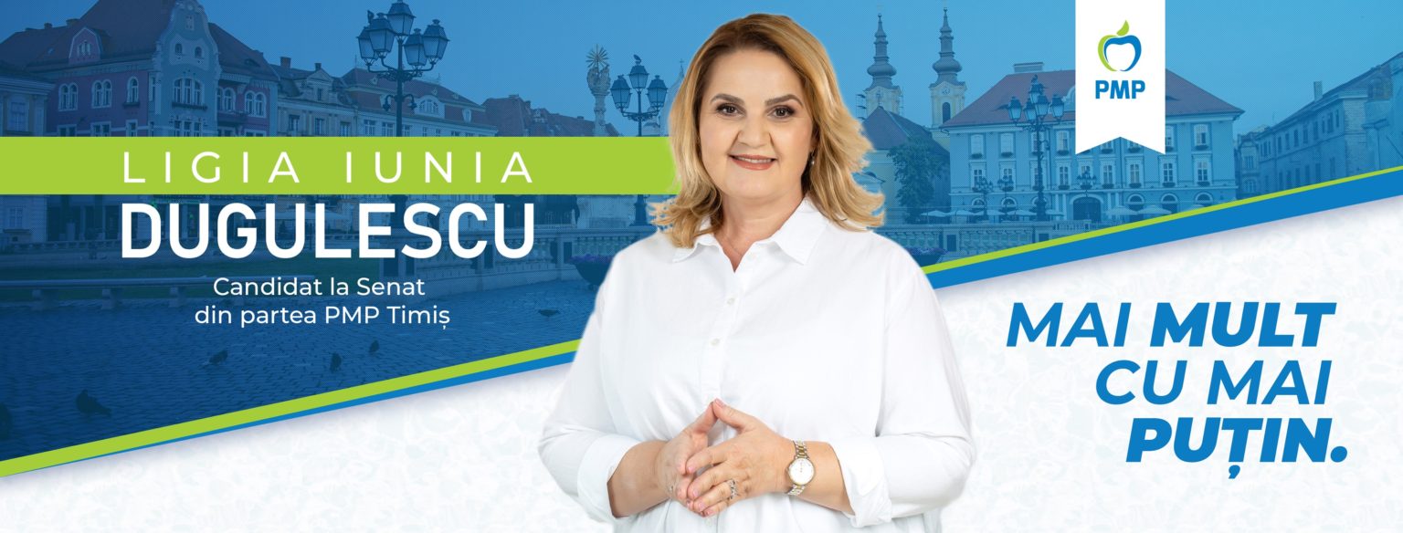 Parlamentare 2020: Ligia Iunia Dugulescu candidat pentru senat din județul Timiș