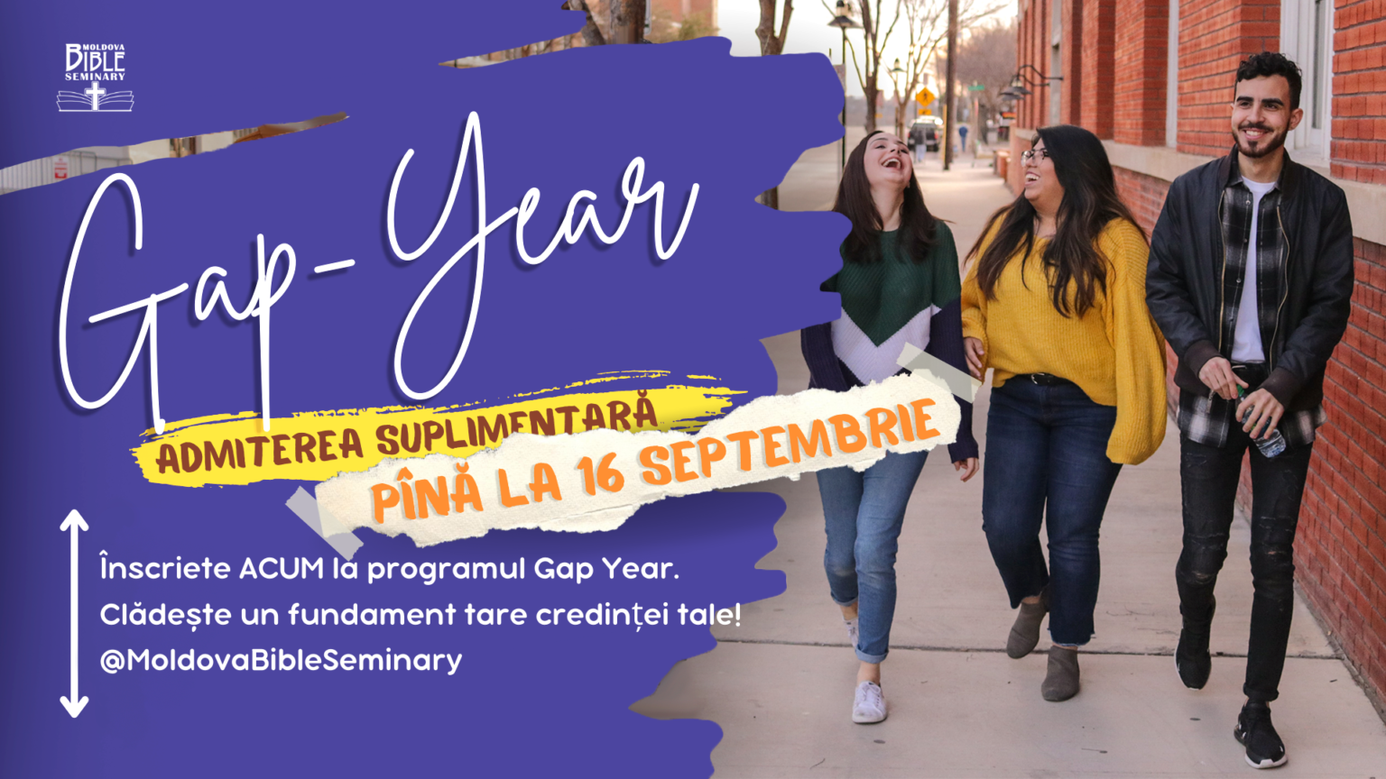 Aplică ACUM la programul Gap Year 2022