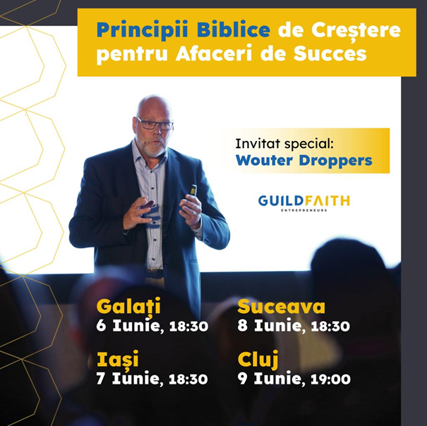 GUILD Faith vă invită la evenimentul oamenilor de afaceri credincioși