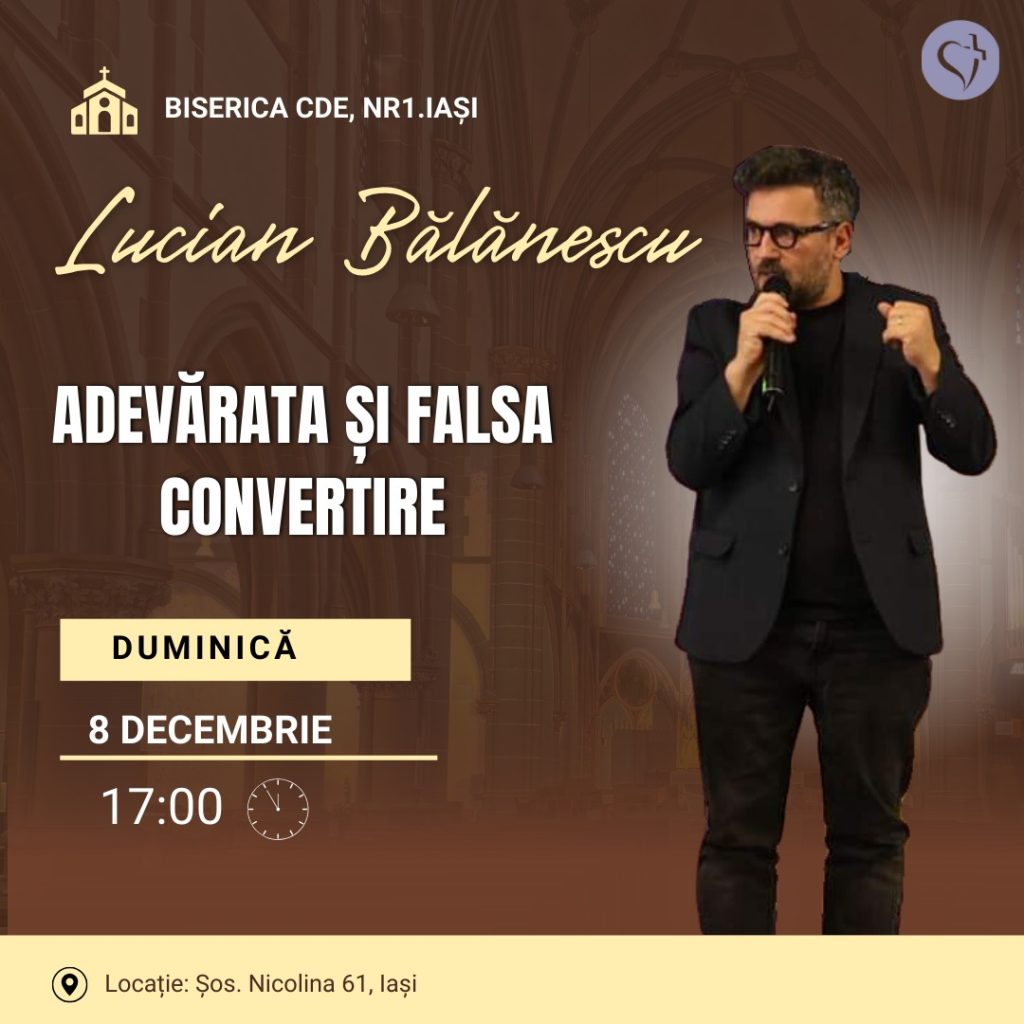 Lucian Bălănescu la Biserica Nicolina Iași